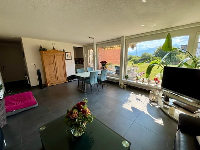 Ein zu Hause am Thunersee – 4 ½ Zimmerwohnung mit See- und Bergblick (8)