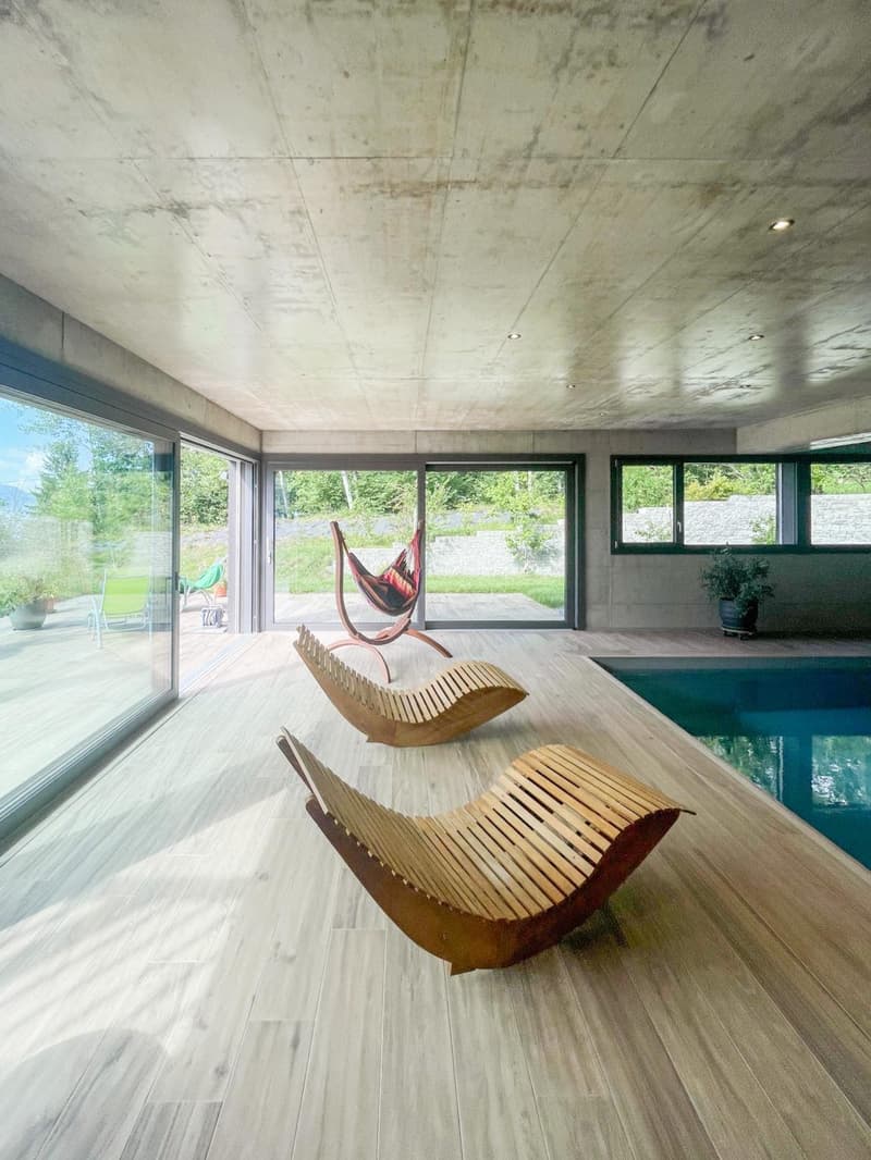 Chalet d'Architecte d'Exception au Coeur de la Nature avec Piscine et Vue Panoramique (4)