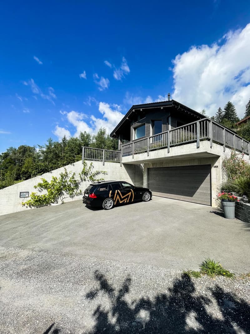 Chalet d'Architecte d'Exception au Coeur de la Nature avec Piscine et Vue Panoramique (6)