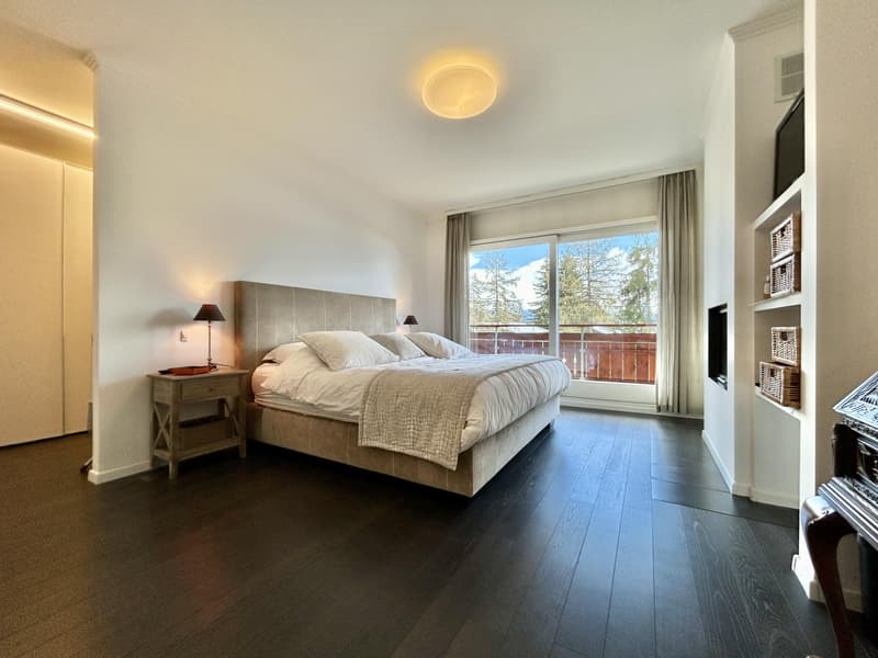 Rare : Elégant Attique-Duplex de standing au coeur de Crans-Montana (12)