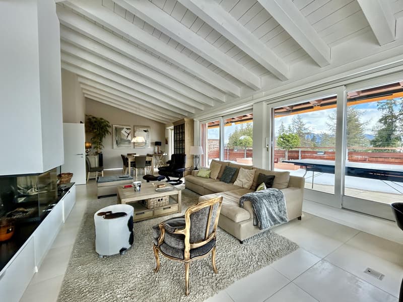 Rare : Elégant Attique-Duplex de standing au coeur de Crans-Montana (5)