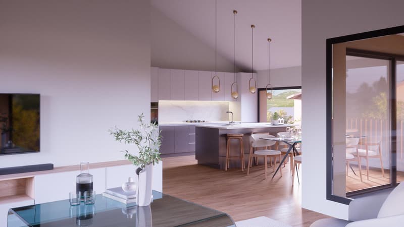 Appartement neuf au centre du vieux-village d'Ardon (4)