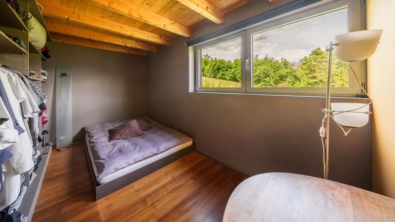 Deux maisons d'architecte dans un écrin naturel préservé à Ayent (5)