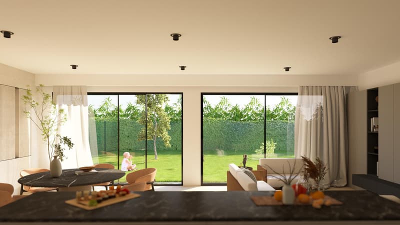 Villa jumelée neuve de 5.5 pièces avec jardin ? Chalais (3)