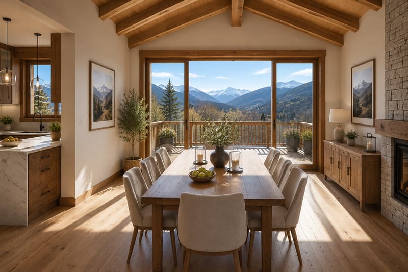 Chalet B EDELWEISS à Crans-Montana : 5,5 pces (3)