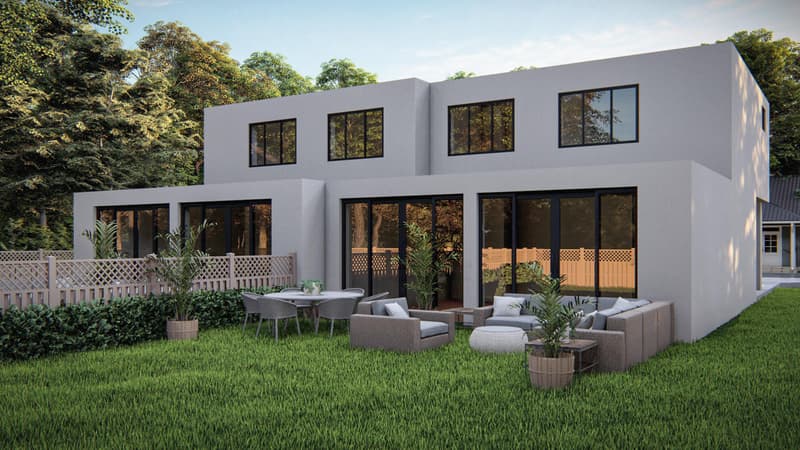 Villa jumelée neuve de 5.5 pièces avec jardin ? Chalais (2)