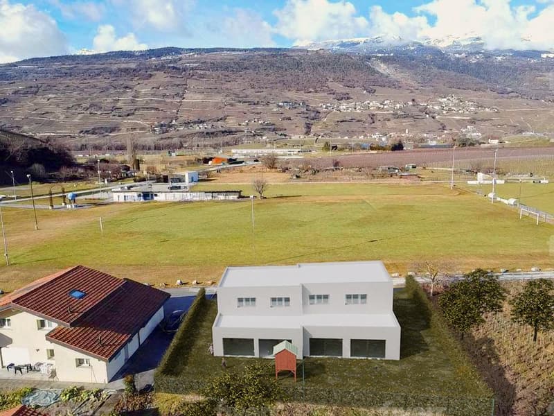 Villa jumelée neuve de 5.5 pièces avec jardin ? Chalais (8)
