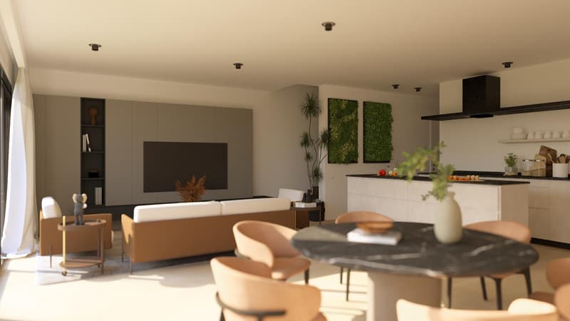 Villa jumelée neuve de 5.5 pièces avec jardin ? Chalais (4)