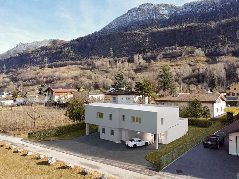 Villa jumelée neuve de 5.5 pièces avec jardin ? Chalais (10)