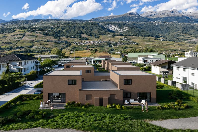 Villa 5.5 pces contemporaine neuve à Chalais (4)