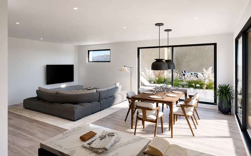 Villa 5.5 pces contemporaine neuve à Chalais (6)
