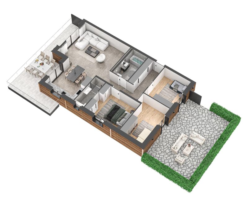 4.5 pièces avec terrasse et jardin à Crans-Montana (Résidence principale) (4)