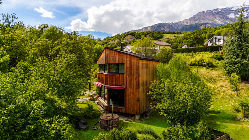 VILLA D'ARCHITECTE EN BOIS ? LUMIÈRE ET DE SÉRÉNITÉ - 150 m² habitables - Construction 2017 (8)