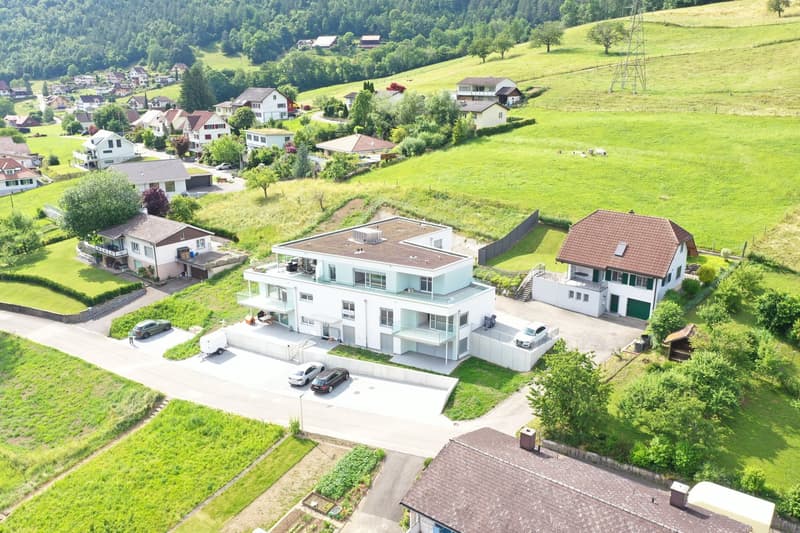 Dernier appartement attique avec vue sur le parc naturel de Thal - Residenz Jurablick (11)