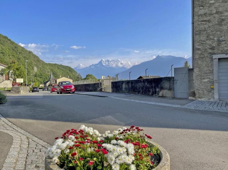 Libre de suite : tout neuf  jardin et Dents du Midi ! (15)