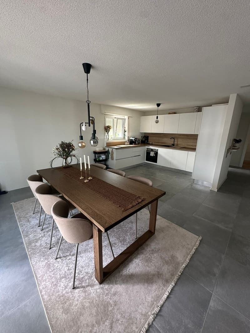 Grand appartement 3.5 pièces avec balcon 10m2, place de parc (2)
