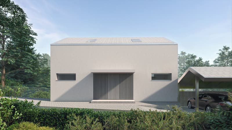 Maison mitoyenne d'architecte à Crissier (5)