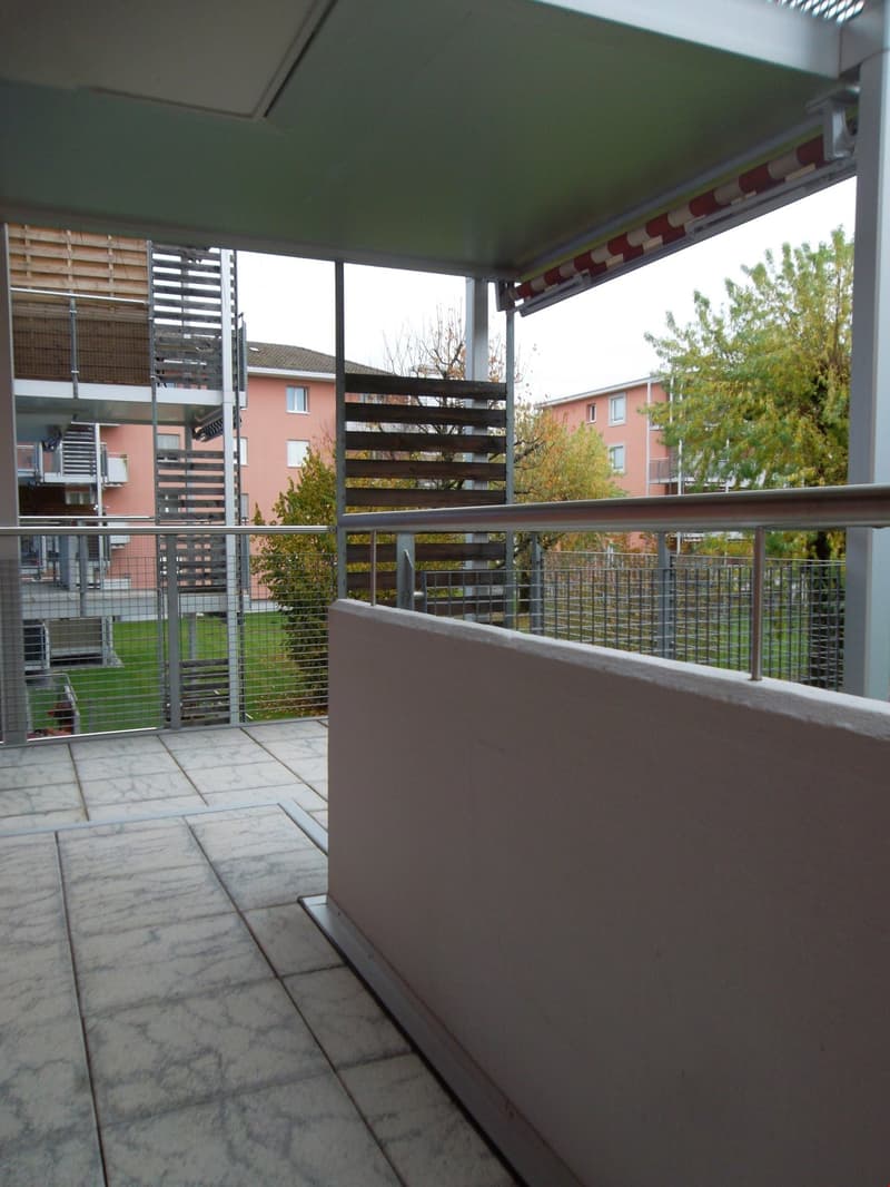 Grosszügiger Balkon