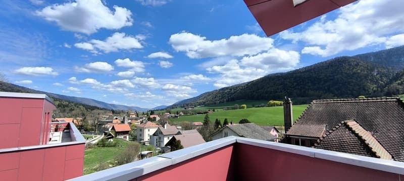 Attique A32 de 3.5 pièces à Villeret (8)