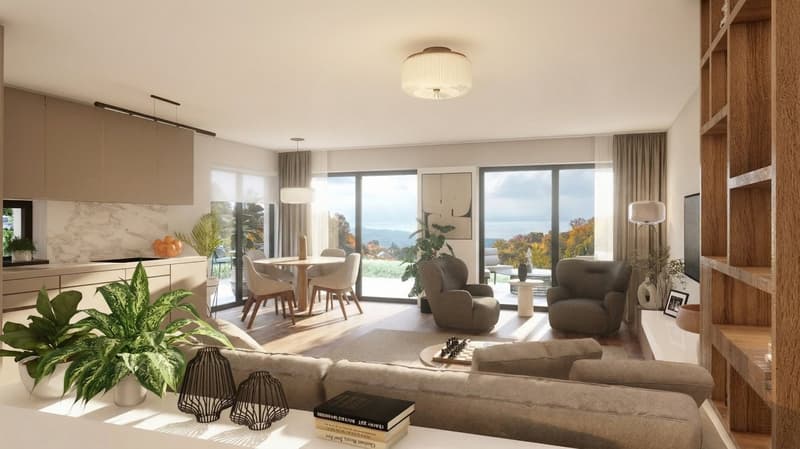 Nouvelle promotion de quatre villas à Jongny avec vue sur le lac Léman (6)