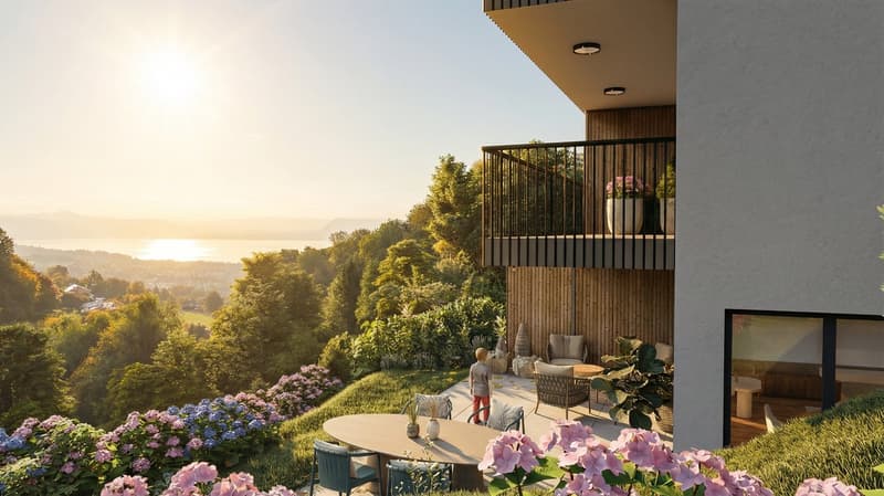 Nouvelle promotion de quatre villas à Jongny avec vue sur le lac Léman (10)