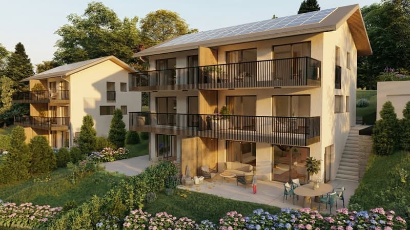 Nouvelle promotion de quatre villas à Jongny avec vue sur le lac Léman (8)