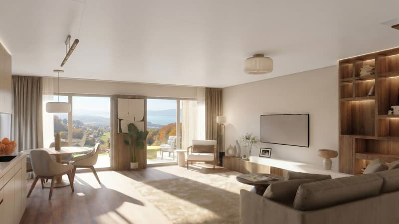 Nouvelle promotion de quatre villas à Jongny avec vue sur le lac Léman (7)