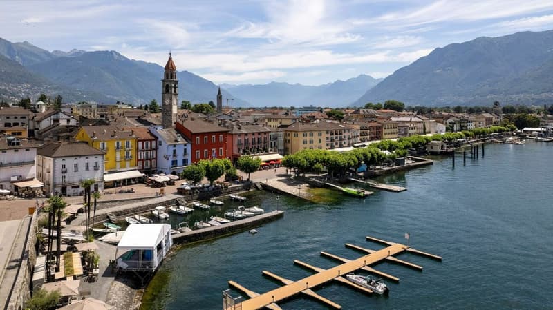 3.5-Zimmer-Gartenwohnung mit Garage in Losone (4)
