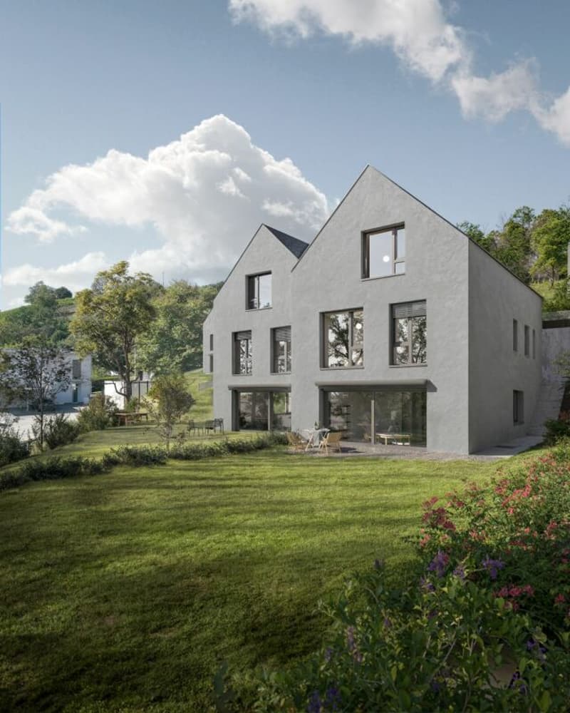 Baustart erfolgt: Neubau DEFH Haus 2 (2)