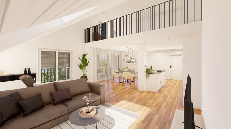 Moderne 4.5-Zimmer-Wohnung mit Balkon in Bleienbach (1)
