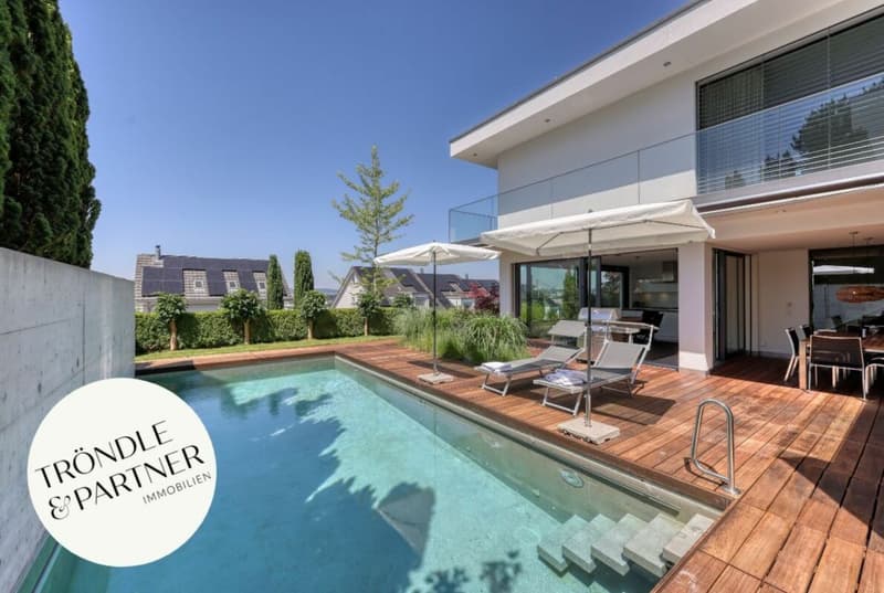 Architektenvilla mit Pool - Wohnqualität auf höchstem Niveau (1)