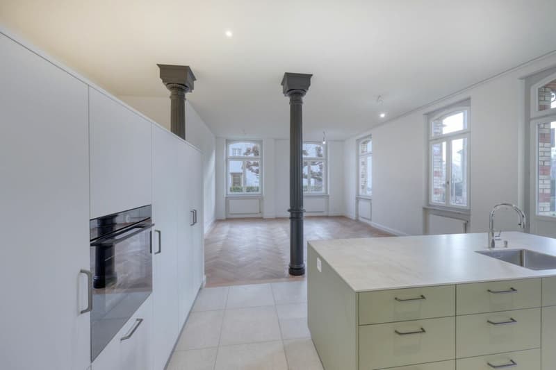 Exklusive 3.5-Zimmer-Gartenwohnung - Historischer Charme trifft modernen Wohnluxus (4)