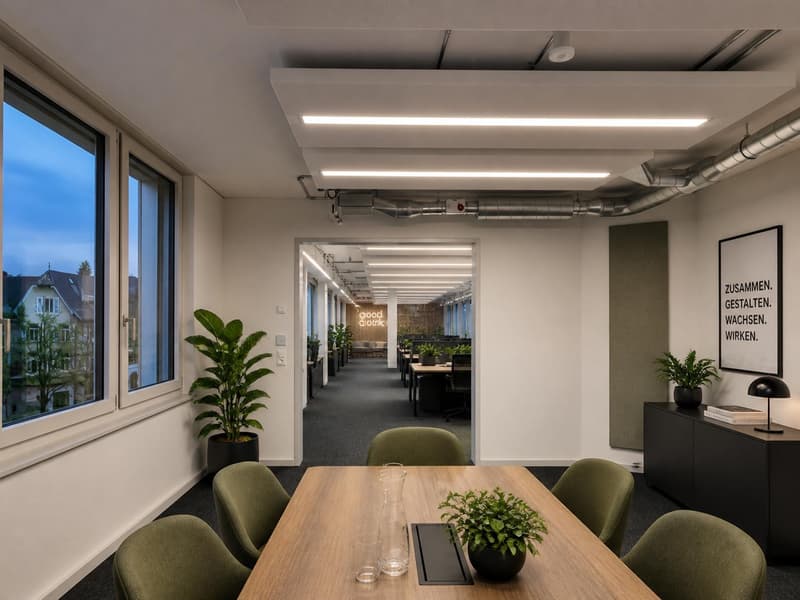 Smart Office im Burgernziel, Bern Komplett ausgebaut mit Fitness, Shopping und Restaurants direkt im Haus (2)