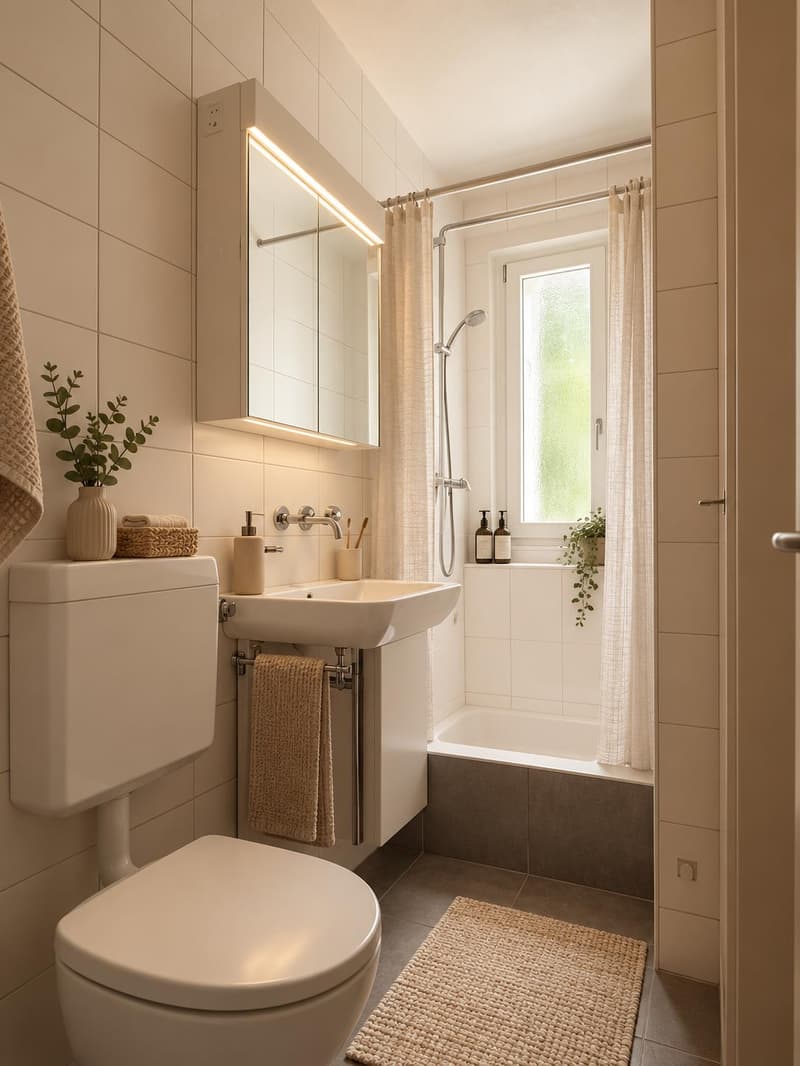 Gemütliche 3-Zimmerwohnung mit Balkon in ruhigem Quartier (2)