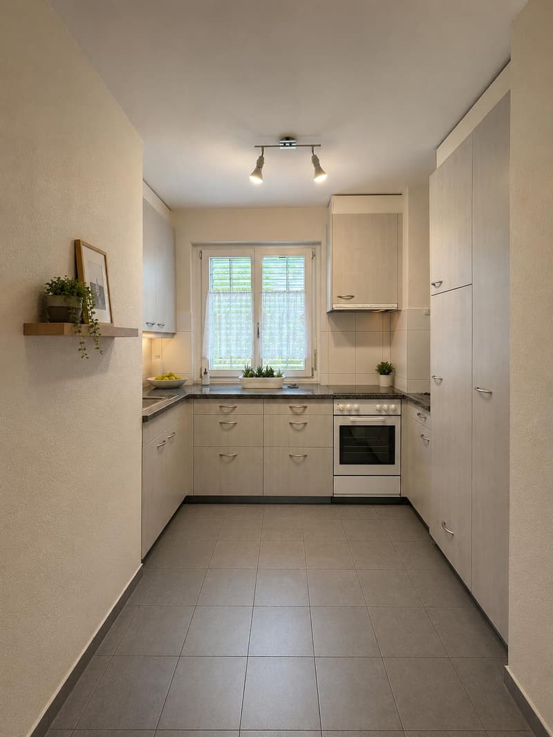 Gemütliche 3-Zimmerwohnung mit Balkon in ruhigem Quartier (1)