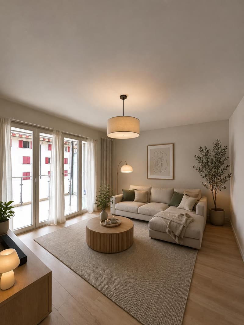 Gemütliche 3-Zimmerwohnung mit Balkon in ruhigem Quartier (3)