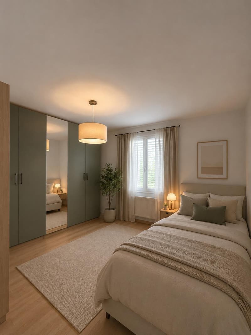 Gemütliche 3-Zimmerwohnung mit Balkon in ruhigem Quartier (4)