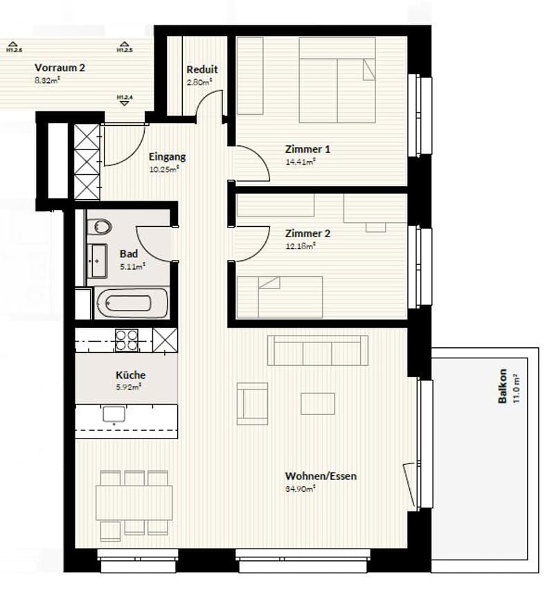 Modern wohnen in Stadtnähe (7)