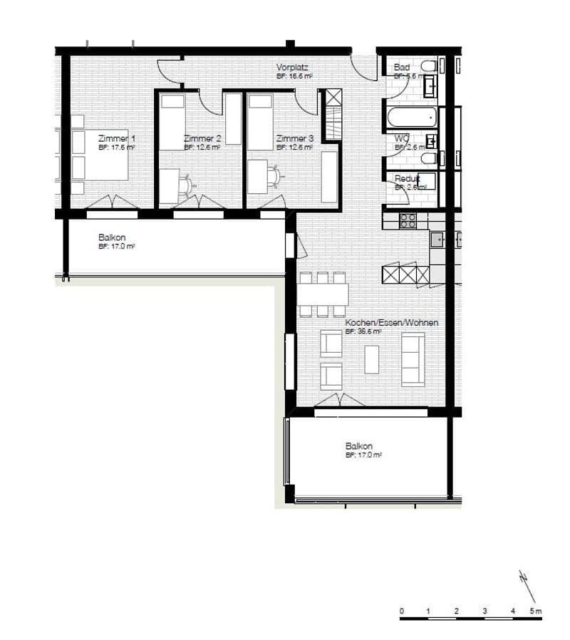 Helle 4.5-Zimmer-Wohnung an zentraler Lage in Solothurn (10)