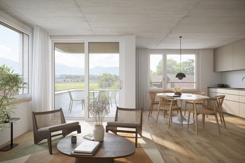 Moderne Neubau 2.5-Zimmer Wohnung in Uetendorf (4)