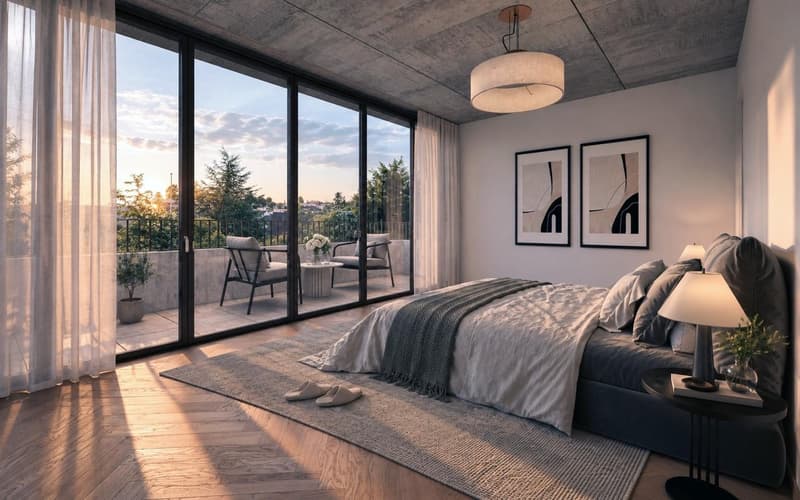 Hochwertige 3.5-Zimmer-Neubauwohnung mit Balkon (5)