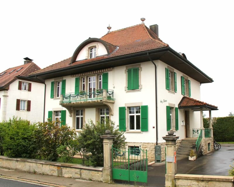 Rental income object in Les Bois JU! Renovated patrician house - multi-family or generation house - fully rented! (17)