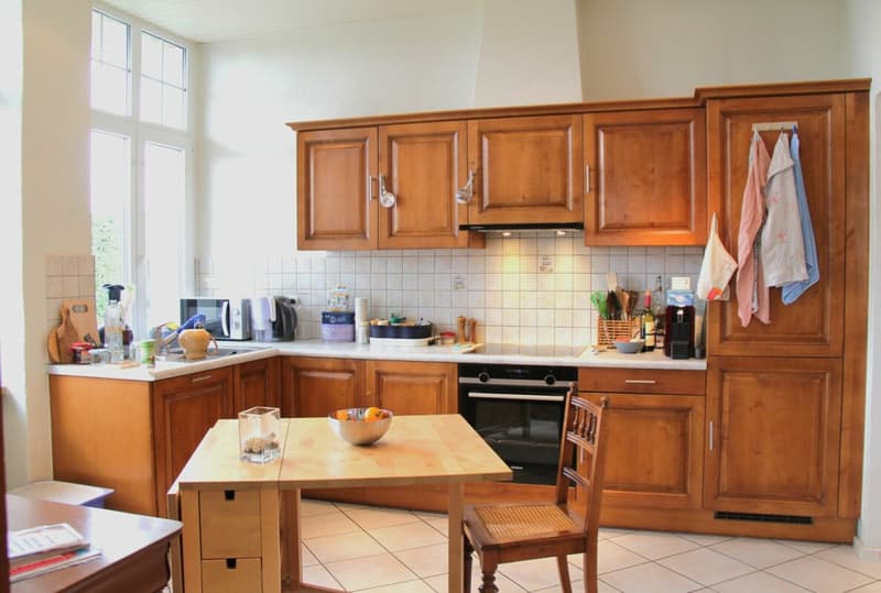 Rental income object in Les Bois JU! Renovated patrician house - multi-family or generation house - fully rented! (13)