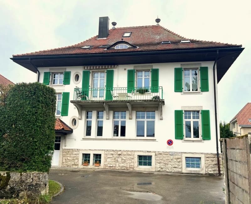Rental income object in Les Bois JU! Renovated patrician house - multi-family or generation house - fully rented! (3)
