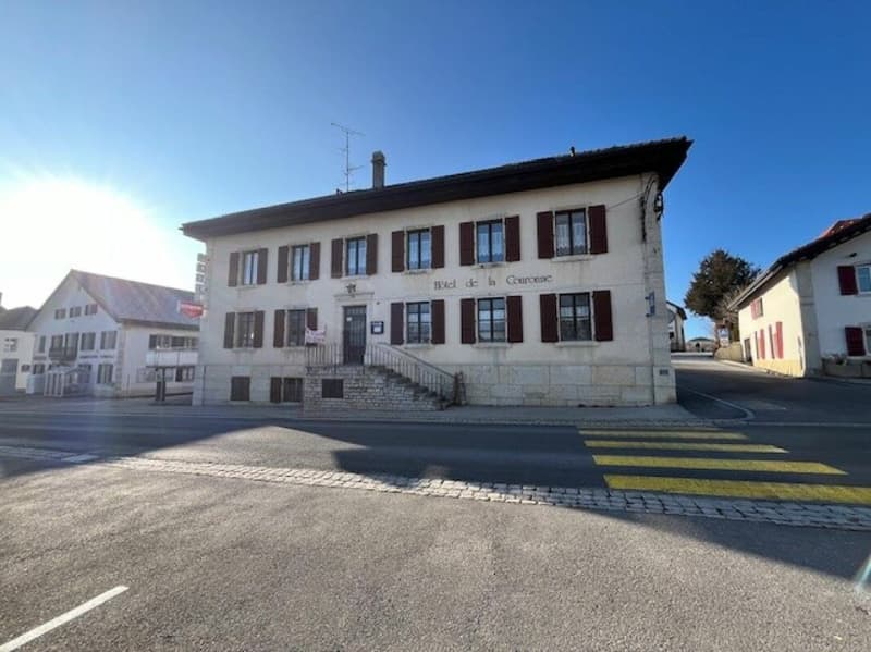Restaurant / Hotel "La Couronne" in Les Bois JU (3)