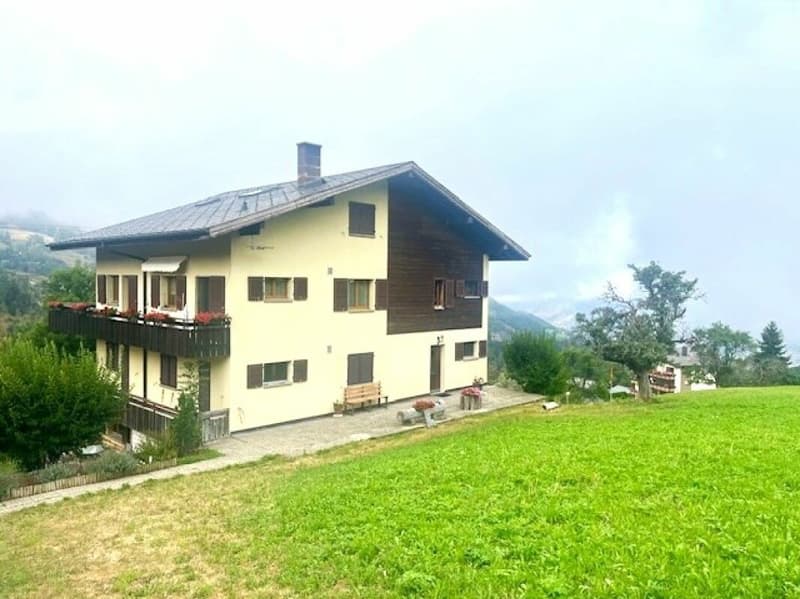 Attraktive (Ferien)-Wohnung auf zwei Etagen mit Ausbaupotenzial in Bürchen VS (17)