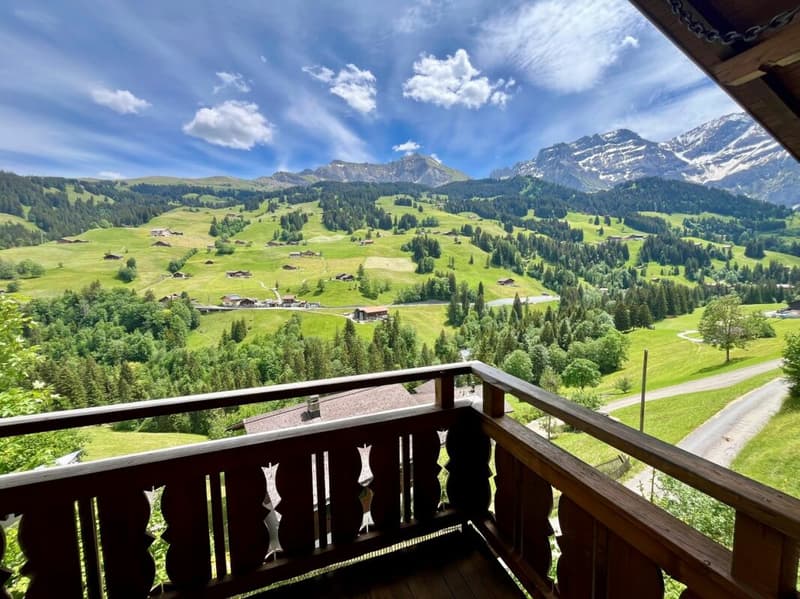 Heimeliges 4.5-Zimmer Chalet mit atemberaubender Aussicht in Adelboden BE (2)