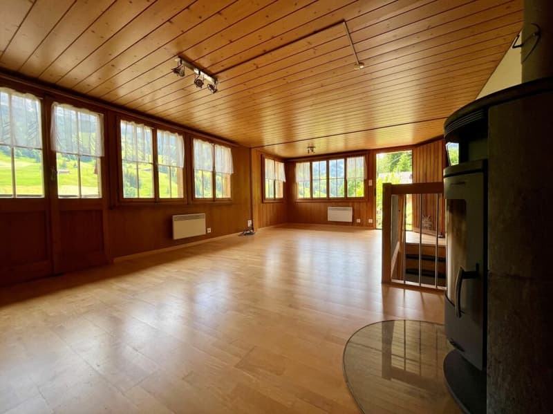 Heimeliges 4.5-Zimmer Chalet mit atemberaubender Aussicht in Adelboden BE (5)