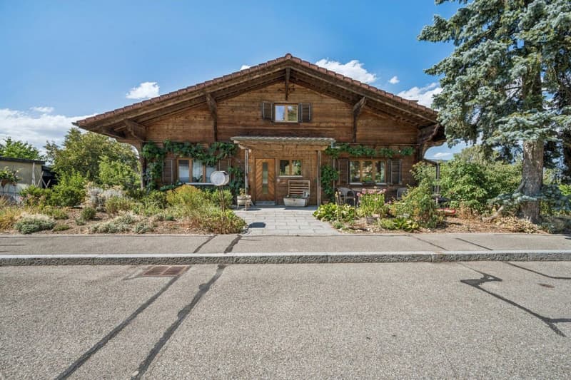 Attraktives 5,5-Zimmer Chalet in Mörigen BE mit Sicht auf den Bielersee (1)