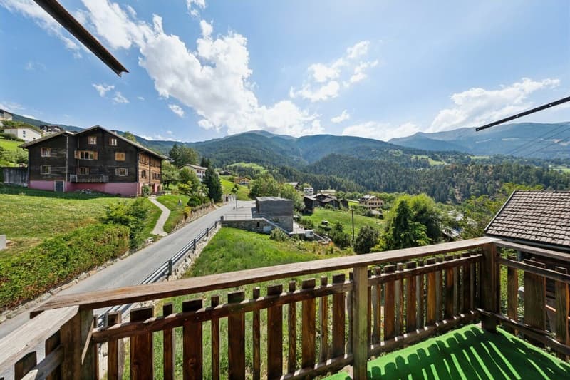 Heimelige 3,5-Zimmerwohnung mit Ausbaureserve in Bürchen VS (2)